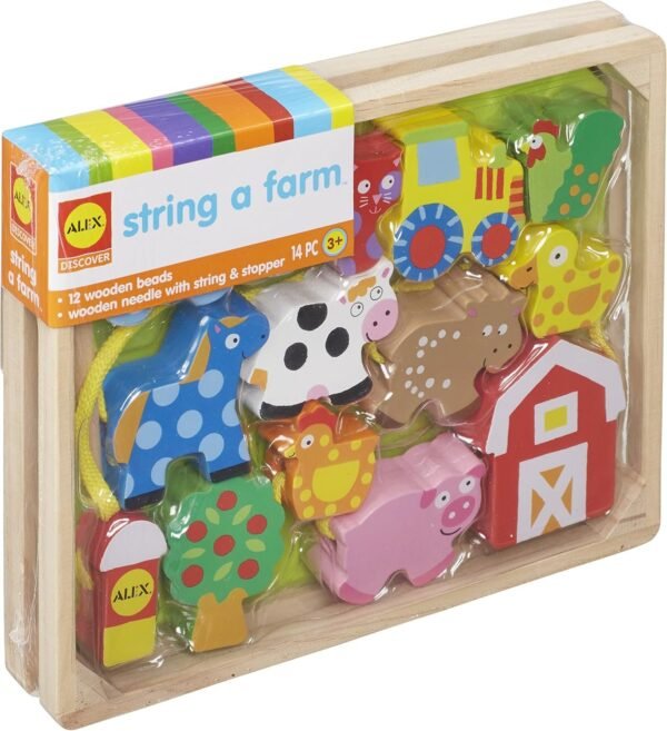 Alex Little Hands String A Farm Kids Toddler Art and Craft Activity