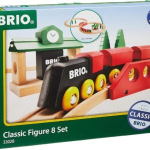 BRIO World 33028 - Classic Figure 8 Set - 22 Piece Wood