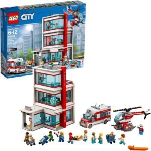 LEGO City Hospital 60204 Building Kit 861 Pieces Toy Fun