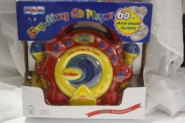 Little Virtuoso Red Sing Along CD Player Kit Toy Fun