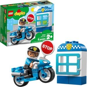 LEGO DUPLO Town Police Bike 10900 Building Blocks 8 Pieces