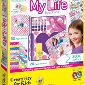Creativity for Kids Its My Life Scrapbook Kit Toy Fun