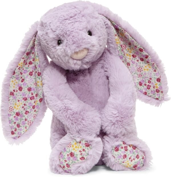 Jellycat Blossom Jasmine Bunny Stuffed Animal, Medium, 12 inches Kit