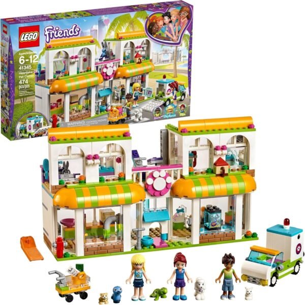 LEGO Friends Heartlake City Pet Center 41345 Building Kit 474 Pieces