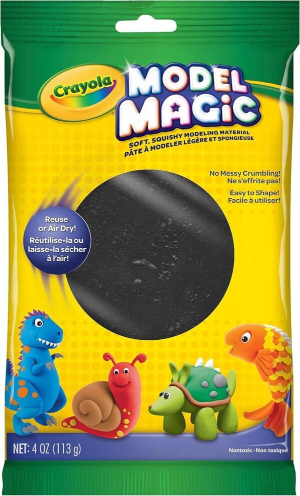 Crayola Model Magic, Modeling Clay Alternative, Craft, 4 Ounce, 57-4451