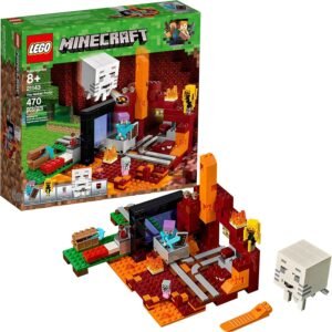LEGO Minecraft The Nether Portal 21143 Building Kit 470 Pieces