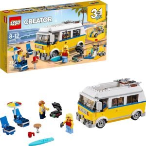 LEGO Creator 3in1 Sunshine Surfer Van 31079 Building Kit 379 Pieces