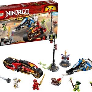 LEGO NINJAGO Legacy Kais Blade Cycle & Zanes Snowmobile 70667 Building Kit