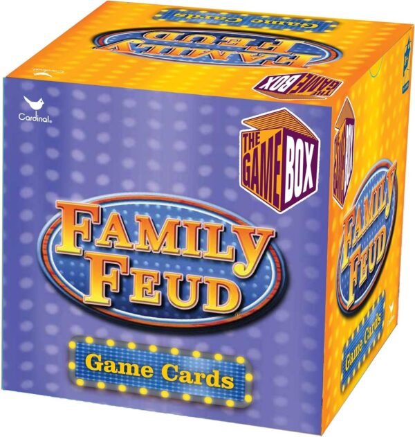 Family Feud Trivia Box Card Game Kit Toy Fun Kids