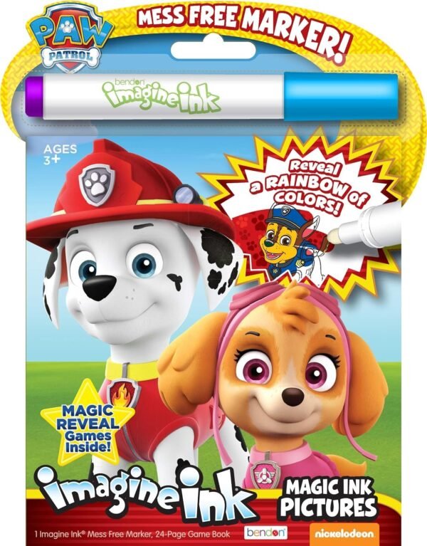 Bendon Nickelodeon Paw Patrol Imagine Ink Magic Ink Pictures 38709