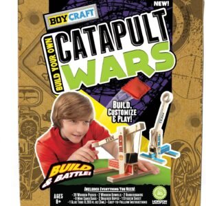 Boy Craft Catapult Wars by Horizon Group USA Kit Toy