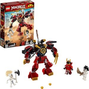 LEGO NINJAGO Legacy Samurai Mech 70665 Toy Mech Building Kit comes with