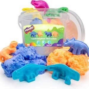 USA Toyz Moosh Fluffy Modeling Clay - Soft Foam Non Drying Clay