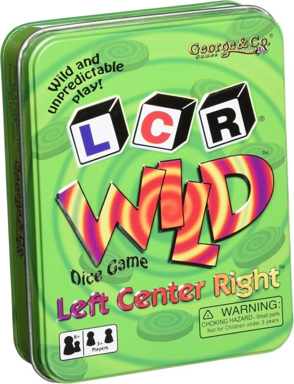 George and Company GEO0723 LCR R Wild Dice Game Kit