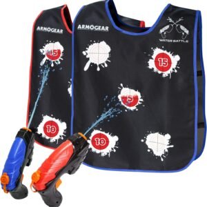 ArmoGear Water Guns & Water Activated Vests Water Toy for Kids in