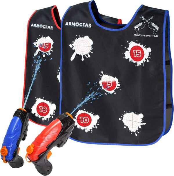 ArmoGear Water Guns & Water Activated Vests Water Toy for Kids in
