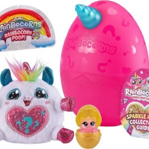 Rainbocorns Sparkle Heart Surprise Mystery Egg Plush by ZURU - Unicorn