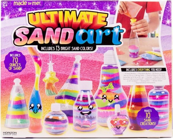 Made By Me Ultimate Sand Art Kit by Horizon Group Usa, Includes