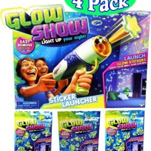 Glow Show Sticker Launcher and 3 Refill Theme Packs Bundle Set