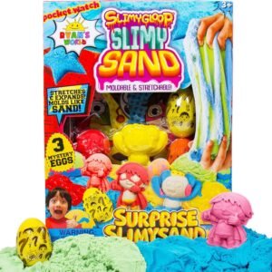 RYANS WORLD SlimySand by Horizon Group USA, Includes 6 SlimySand Varieties with