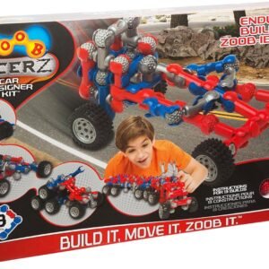 ZOOB RacerZ Car Designer Kit Moving Building Modeling System, 88 Piece Kids