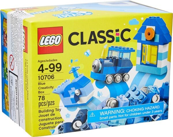 LEGO Classic Blue Creativity Box 10706 Building Kit Toy Fun