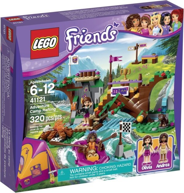 LEGO Friends Adventure Camp Rafting 41121 Kit Toy Fun Kids