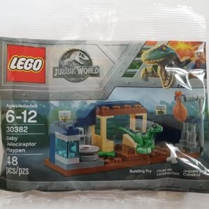 LEGO Jurassic World Baby Velociraptor Playpen 30382 Bagged Kit Toy