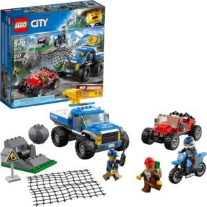 LEGO City Dirt Road Pursuit 60172 Building Kit 297 Pieces