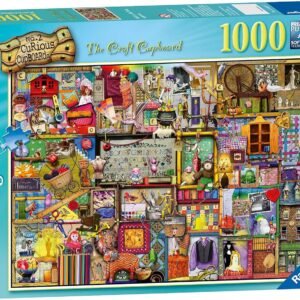 Ravensburger The Craft Cupboard Puzzle 1000 Piece Jigsaw Puzzle for Adults Every