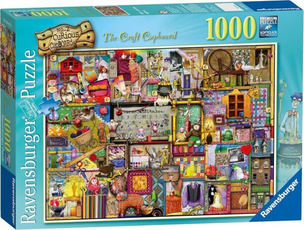 Ravensburger The Craft Cupboard Puzzle 1000 Piece Jigsaw Puzzle for Adults Every