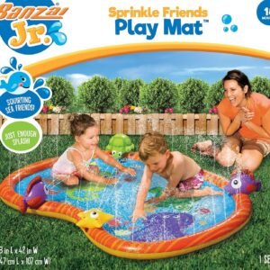 BANZAI 58 inch Sprinkle Friends Play Mat Kit Toy Fun