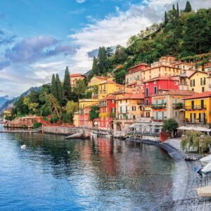 1000 Piece Large Jigsaw Puzzle - Lake Como, Italy - Puzzles for