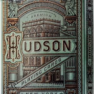 theory11 Hudson Playing Cards, Light Green, ModelCARDSHUDSON Kit Toy Fun